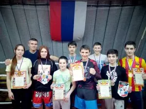 КИСЛОВОДЧАНЕ СТАЛИ ПРИЗЁРАМИ ЧЕМПИОНАТА И ПЕРВЕНСТВА СКФО ПО КИКБОКСИНГУ